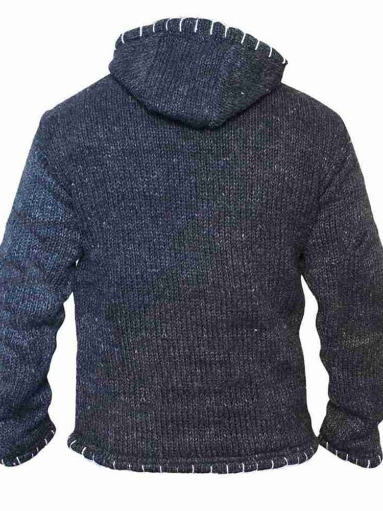 Pull Droit Européen À Capuche Standard Pour Hommes