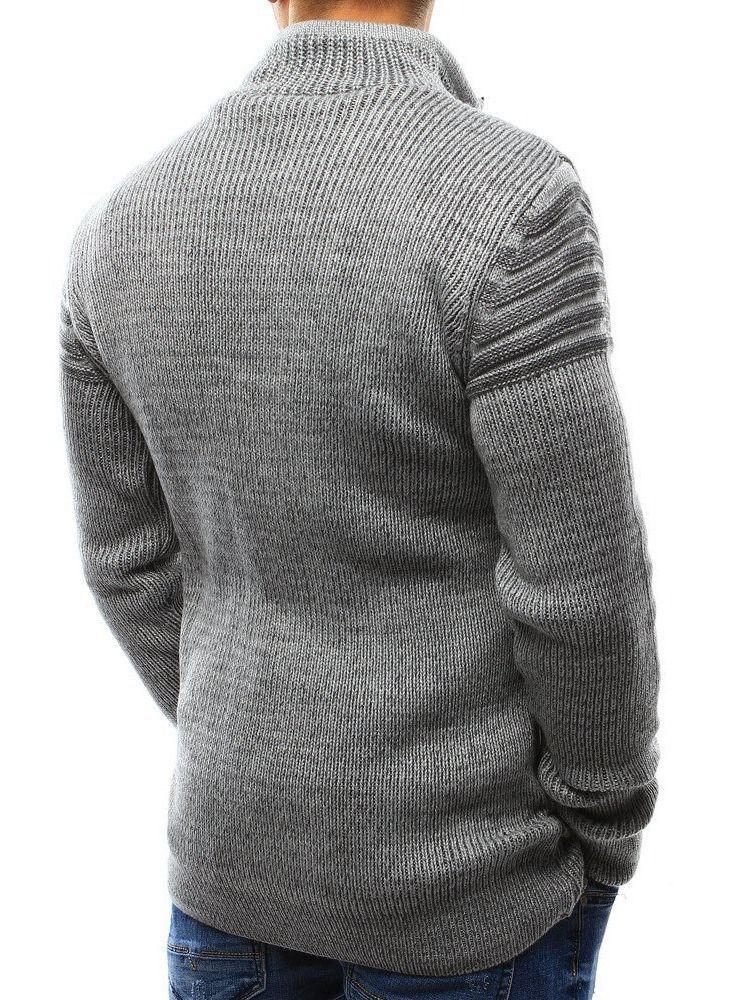 Pull Européen D'hiver À Blocs De Couleurs Standard Pour Hommes