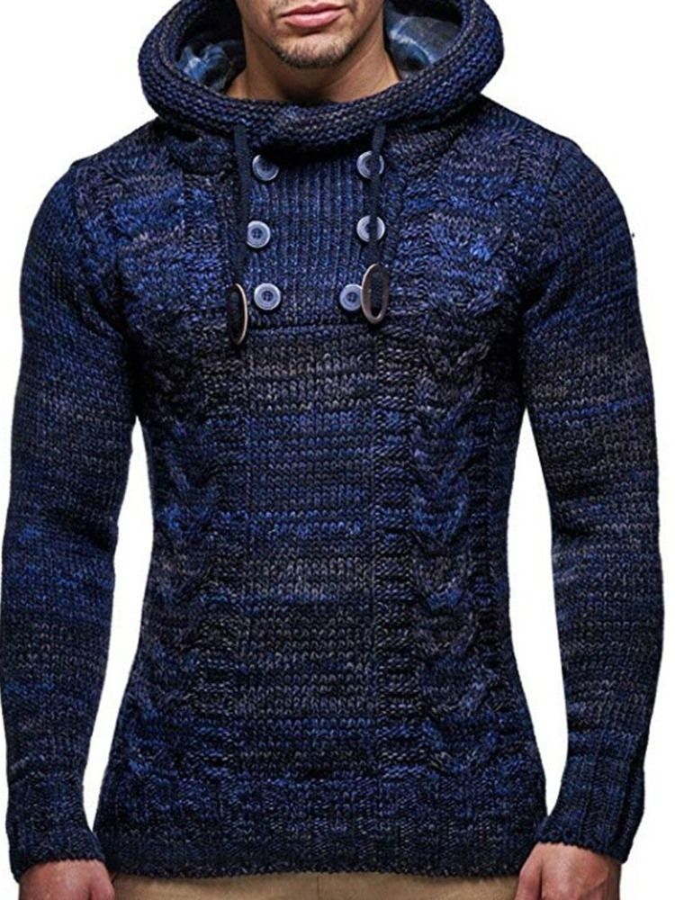 Pull Mince Européen Standard Pour Hommes