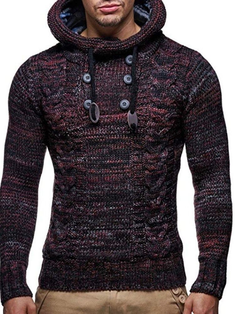 Pull Mince Européen Standard Pour Hommes