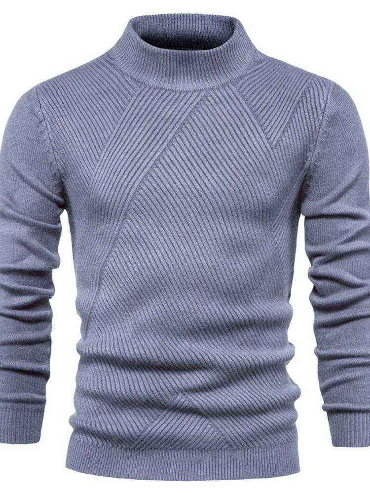 Pull Simple D'hiver Décontracté Pour Hommes