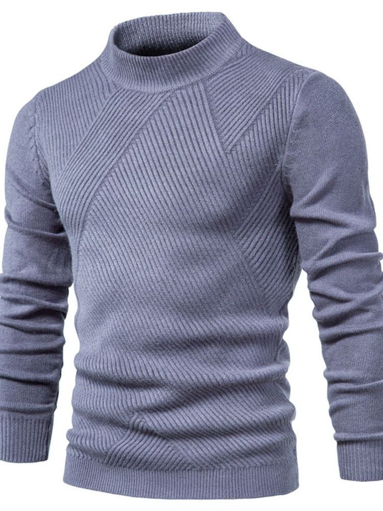 Pull Simple D'hiver Décontracté Pour Hommes