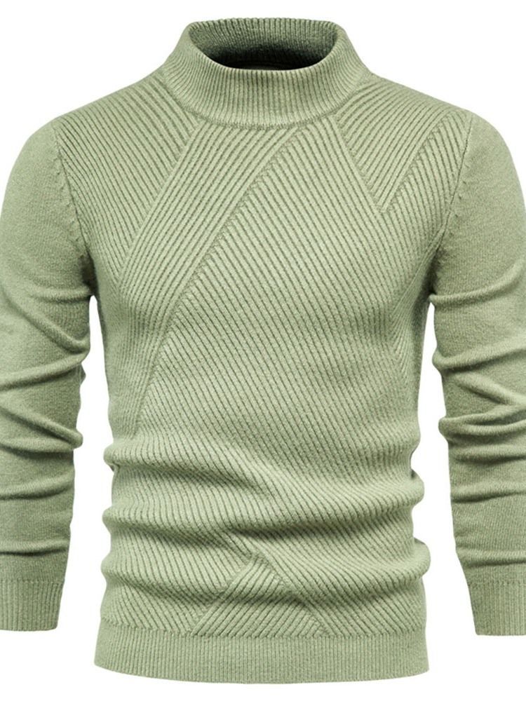 Pull Simple D'hiver Décontracté Pour Hommes