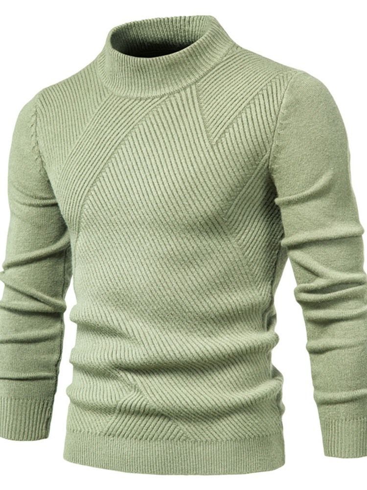 Pull Simple D'hiver Décontracté Pour Hommes