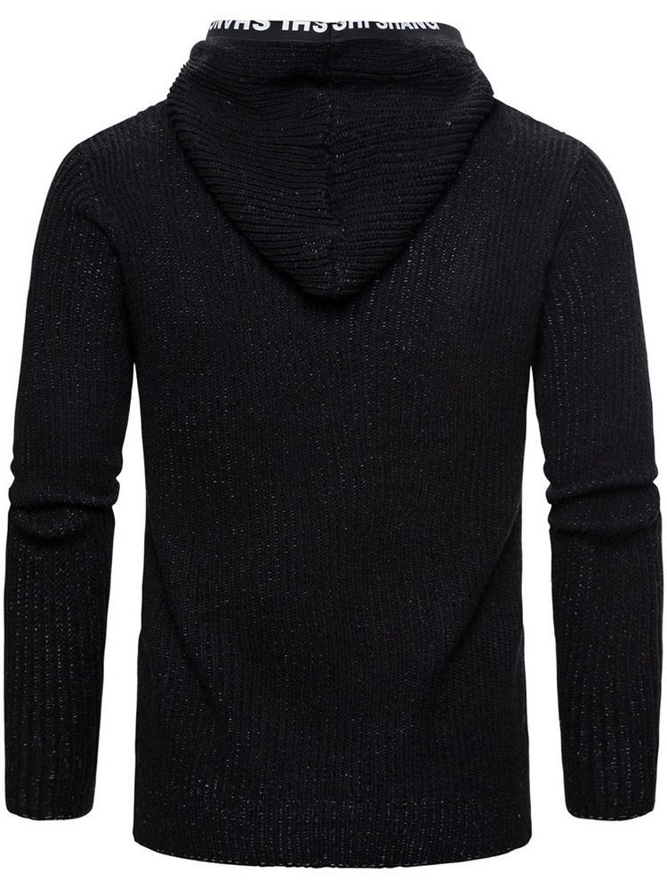 Pull Slim À Capuche Standard Avec Poche Pour Hommes