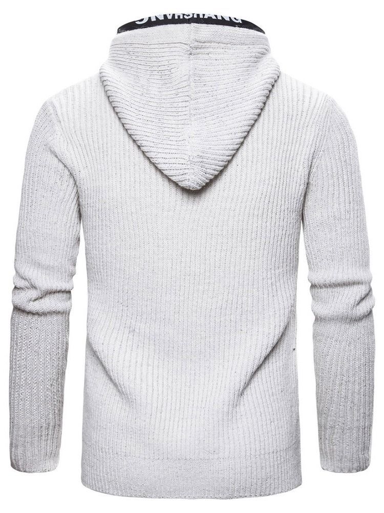 Pull Slim À Capuche Standard Avec Poche Pour Hommes