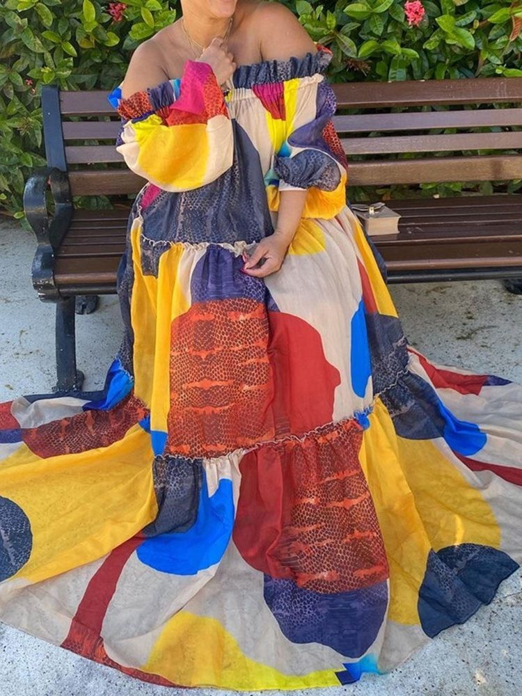 Robe À Manches Longues Et À Manches Longues Pour Femmes