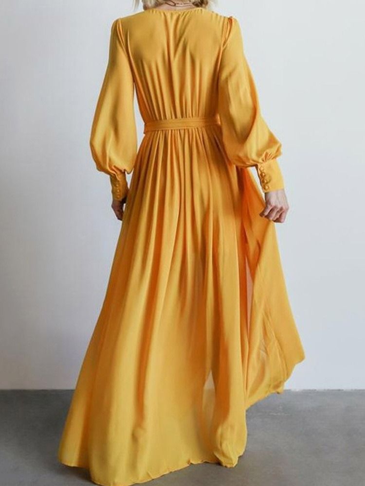 Robe À Manches Longues Et À Manches Longues Pour Femmes