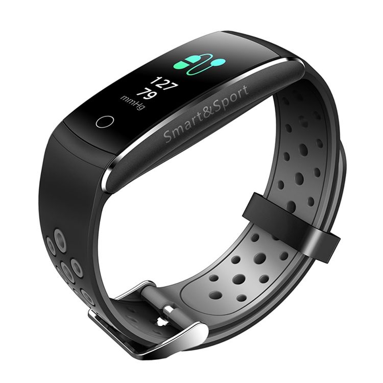 Bracelet Bluetooth Q8 Pour Hommes Fréquence Cardiaque Pression Artérielle Bracelet Étanche Montre Intelligente