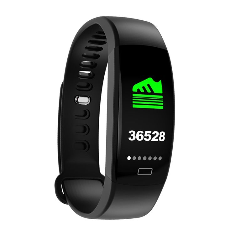 Bracelet Intelligent À Écran Couleur F64 Pour Hommes Météo Santé Bluetooth Sport Kcal Montre