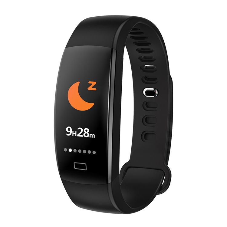 Bracelet Intelligent À Écran Couleur F64 Pour Hommes Météo Santé Bluetooth Sport Kcal Montre