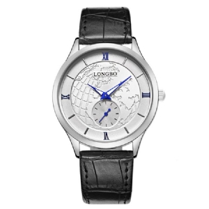 Jyy Montre Pour Homme Avec Bracelet En Cuir Étanche Classique