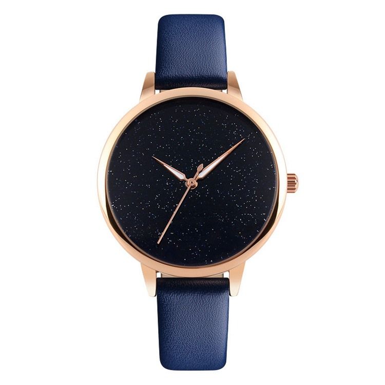 Montre Femme En Cuir À Quartz