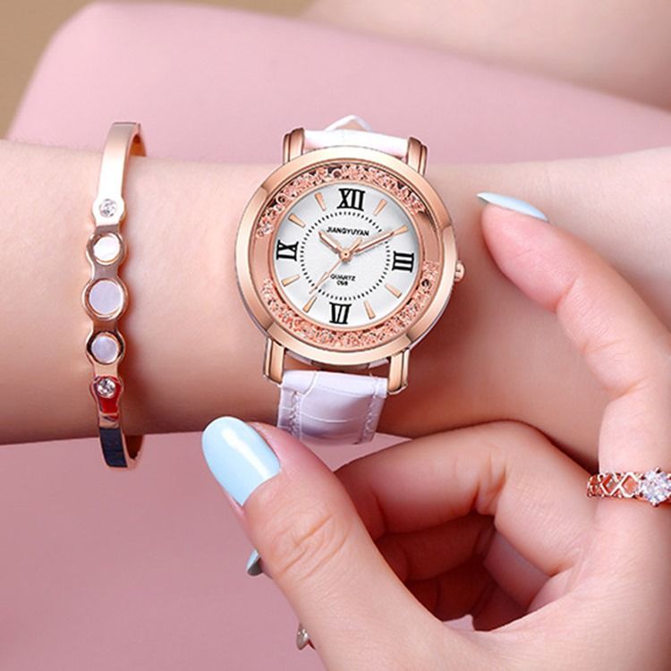 Montre Femme Jyy Ceinture En Cuir Pour Femme