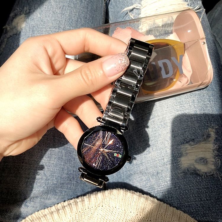 Montre Femme À Quartz En Acier Blet