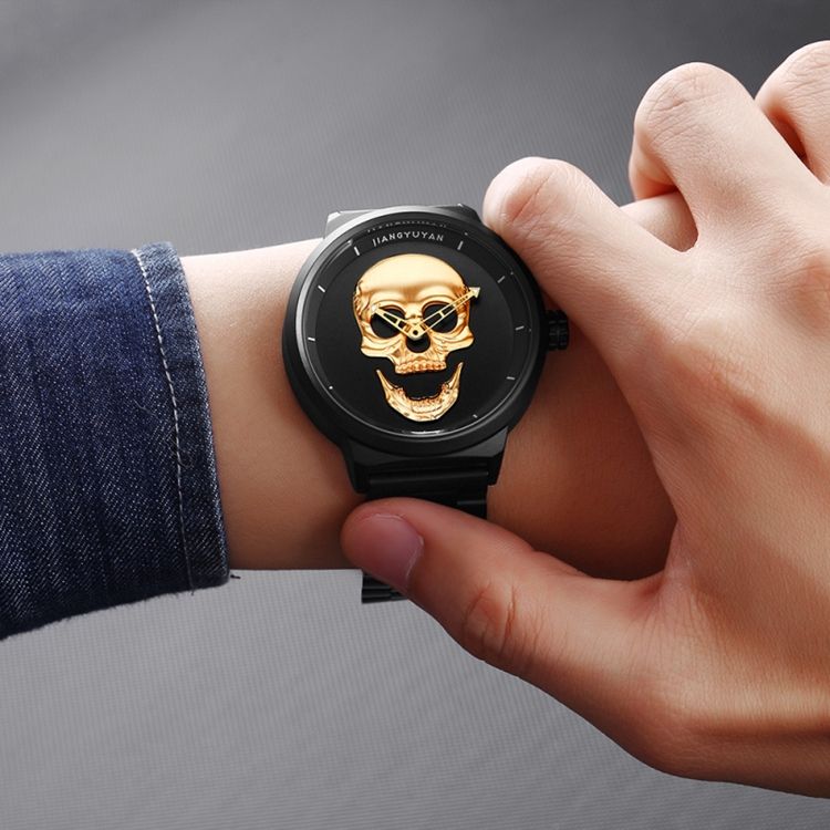 Montre Homme Étanche Skull Smile