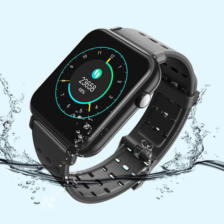 Montre Intelligente Unisexe En Silicone Pour Hommes