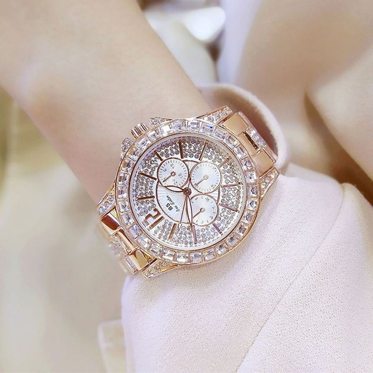 Montre À Quartz Ronde Pour Femme