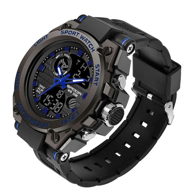 Montre De Style Sport Lumineux Hardlex Pour Hommes