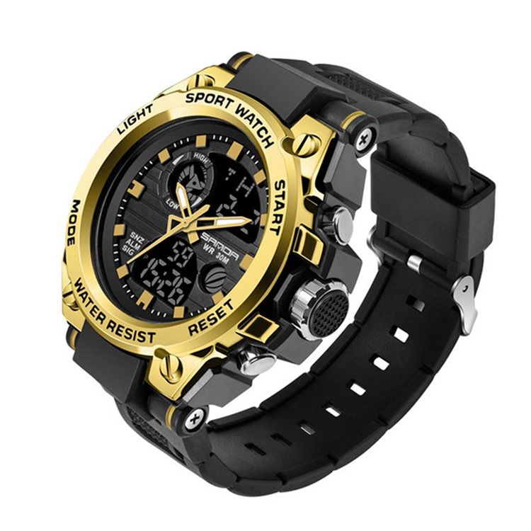 Montre De Style Sport Lumineux Hardlex Pour Hommes