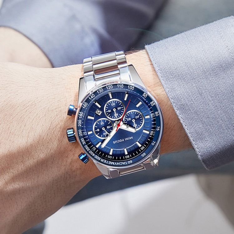 Montres À Quartz Résistantes À L'eau Pour Hommes