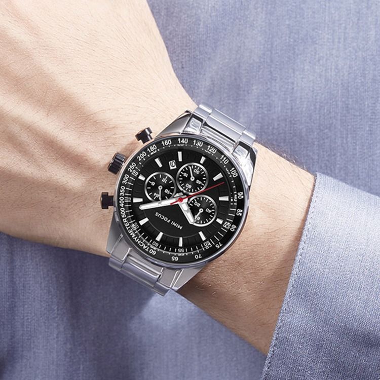 Montres À Quartz Résistantes À L'eau Pour Hommes