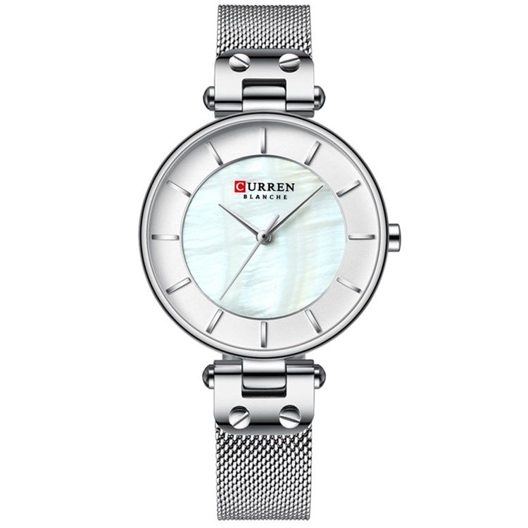 Montres À Quartz Rondes À Boucle Ardillon Pour Femmes