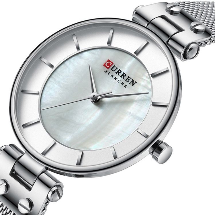 Montres À Quartz Rondes À Boucle Ardillon Pour Femmes