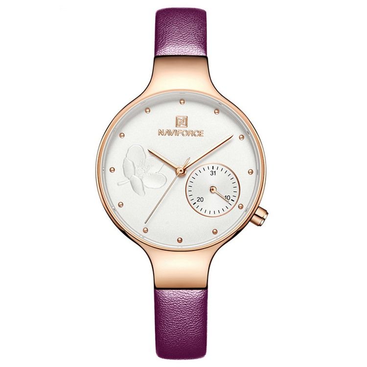 Montres Rondes À Quartz Pour Femmes