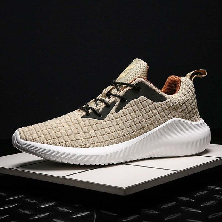 Baskets D'extérieur À Lacets À Blocs De Couleurs Flyknit Pour Hommes