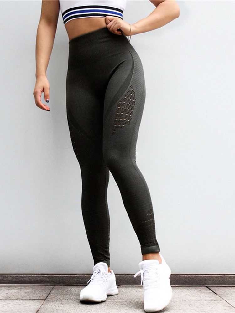 Leggings Pleine Longueur En Nylon À Séchage Rapide Pour Femmes Leggings Tiktok De Yoga Taille Haute