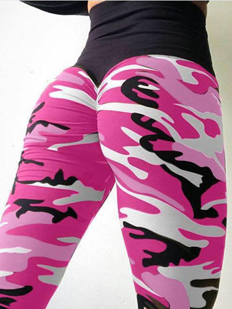 Leggings De Yoga Anti-transpiration Camouflage Pour Femmes Pantalons De Yoga Leggings Tiktok Taille Haute