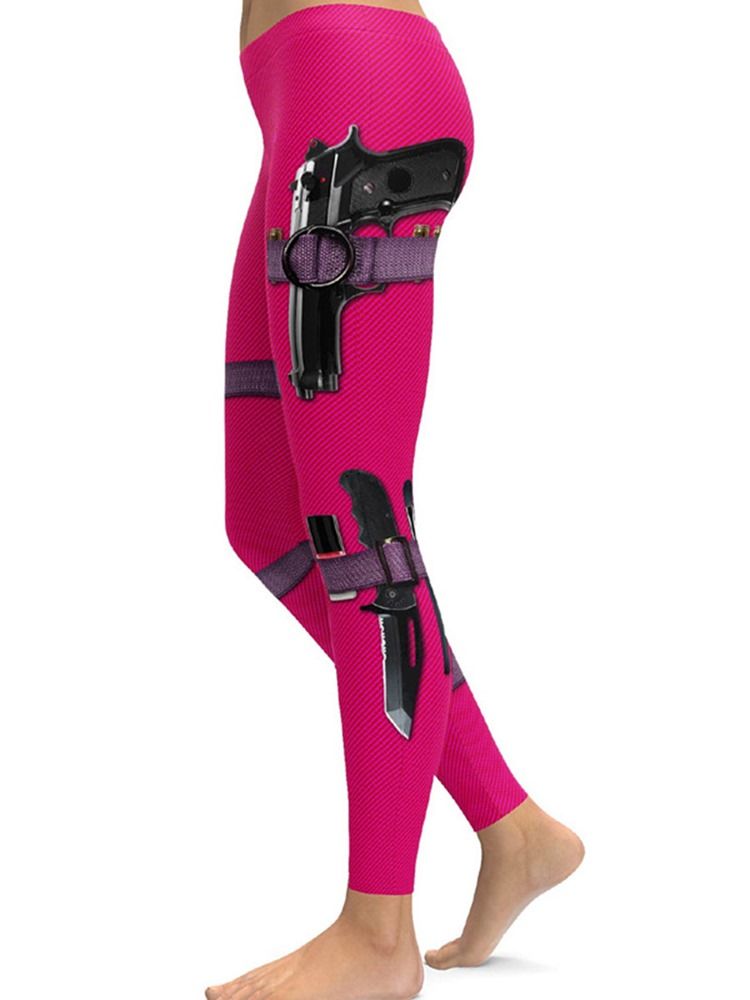 Leggings De Yoga Imprimés En 3d Avec Blocs De Couleurs Pour Femmes Leggings Tiktok Taille Haute