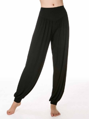 Pantalon Sarouel De Yoga Respirant Solide En Modal Pour Femmes