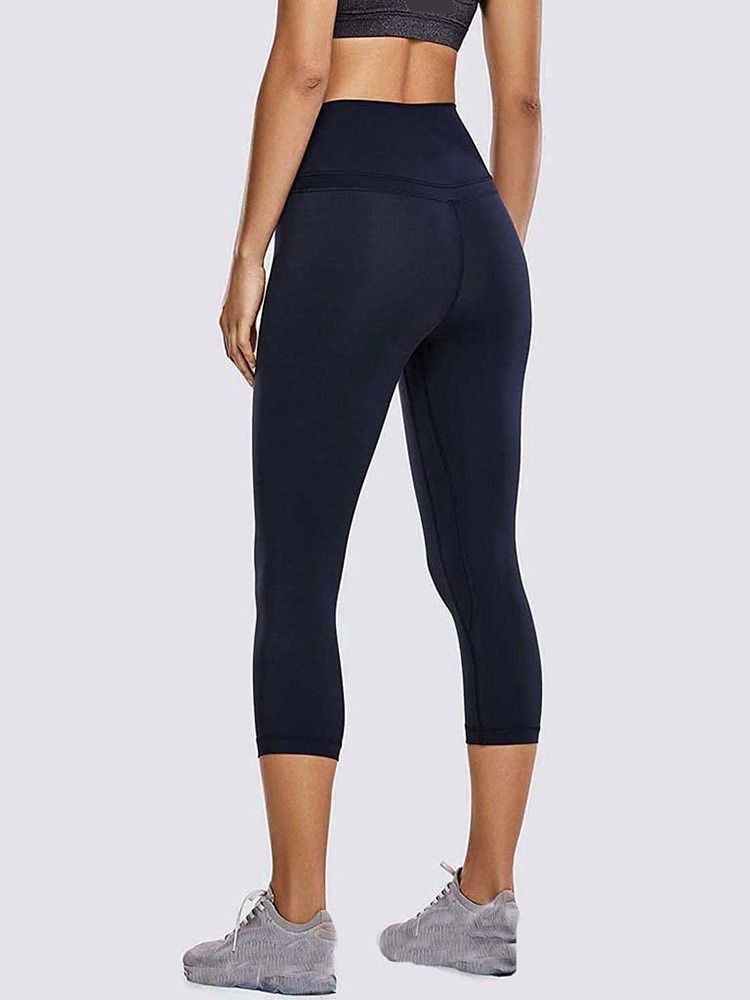 Pantalon De Volley-ball À Patchwork Solide Et Respirant Pour Femmes Pantalon De Yoga Taille Haute Leggings Tiktok