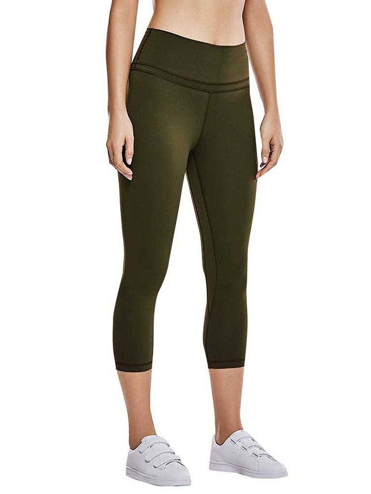 Pantalon De Volley-ball À Patchwork Solide Et Respirant Pour Femmes Pantalon De Yoga Taille Haute Leggings Tiktok