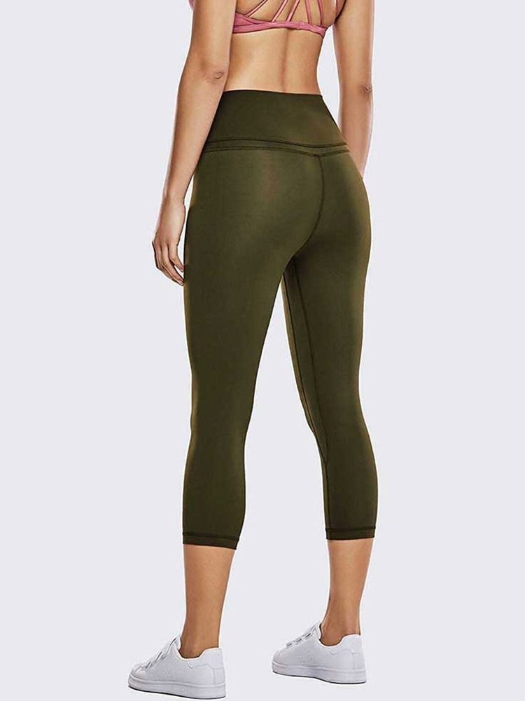 Pantalon De Volley-ball À Patchwork Solide Et Respirant Pour Femmes Pantalon De Yoga Taille Haute Leggings Tiktok