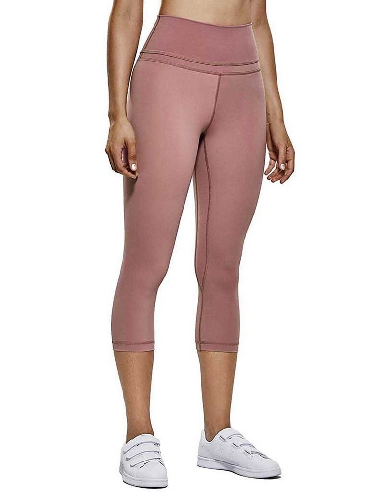 Pantalon De Volley-ball À Patchwork Solide Et Respirant Pour Femmes Pantalon De Yoga Taille Haute Leggings Tiktok