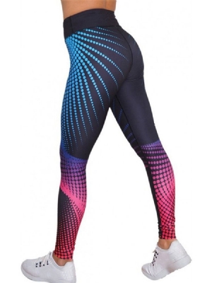 Pantalon De Yoga De Course Respirant À Imprimé 3d Pour Femmes Taille Haute Leggings Tiktok