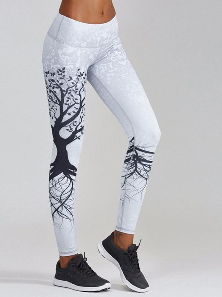 Pantalon De Yoga D'été En Polyester Respirant Pour Femmes Taille Haute Leggings Tiktok