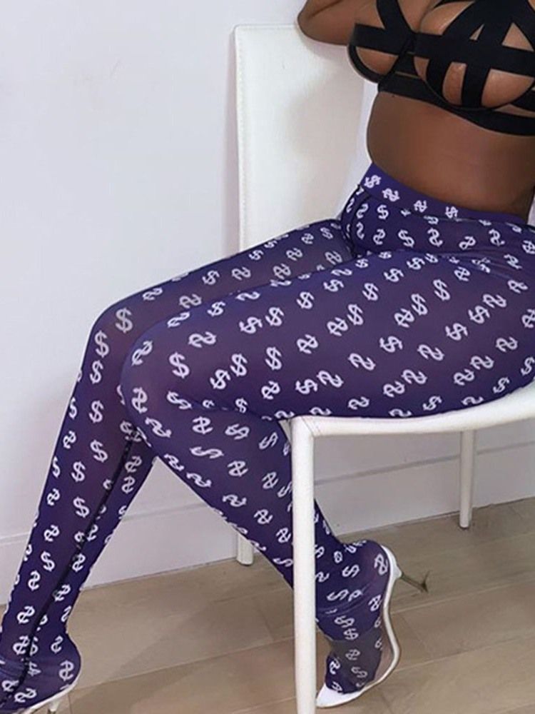 Pantalon De Yoga Femme Anti-transpiration Imprimé Pour Femme Leggings Tiktok Taille Haute