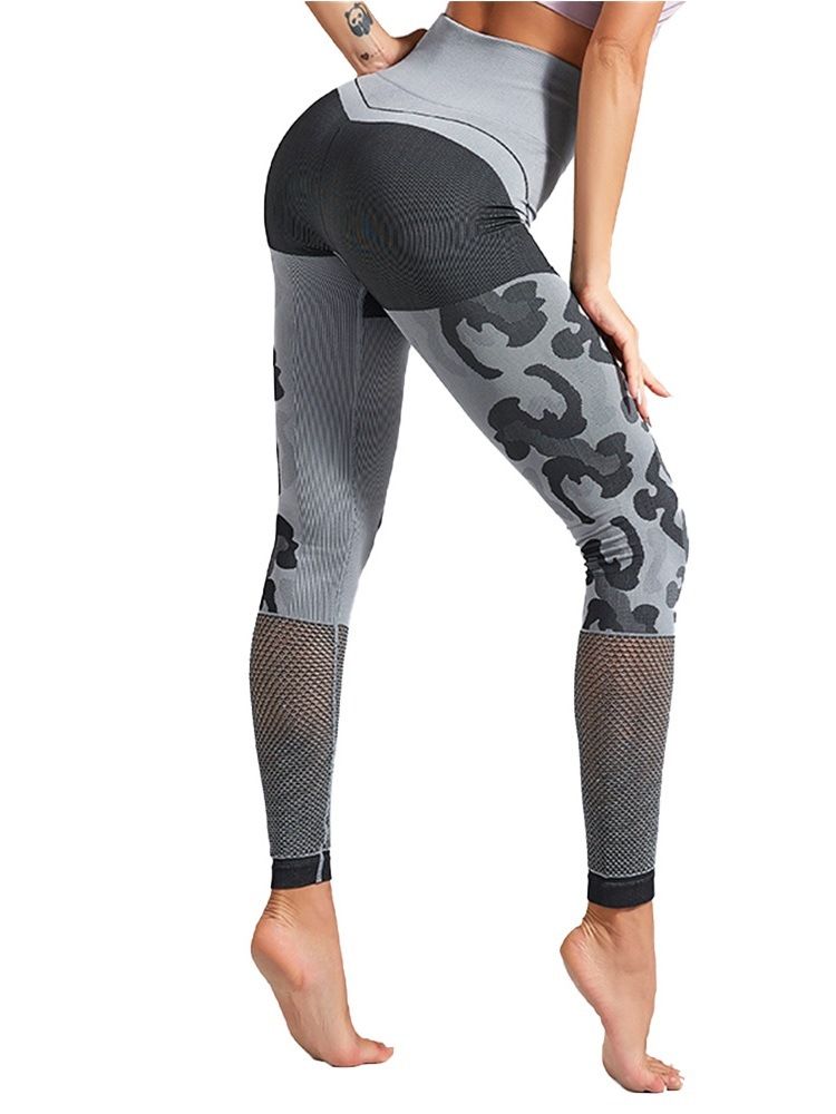 Pantalon De Yoga De Printemps En Nylon Pour Femmes Leggings Tiktok Taille Haute