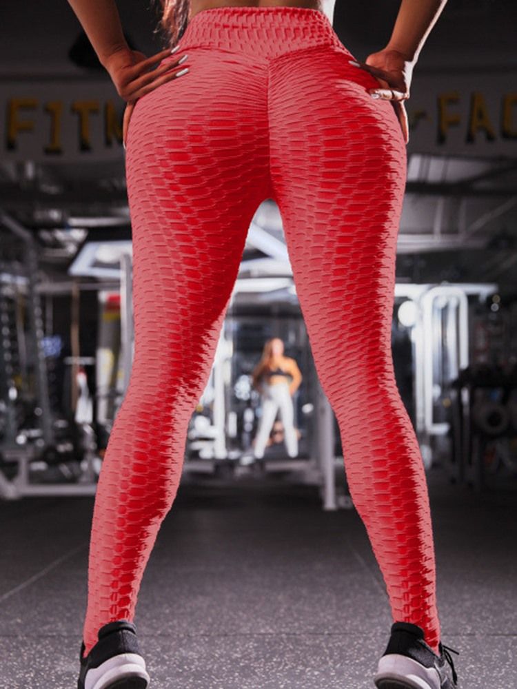 Pantalons De Course Solides À Séchage Rapide Pour Femmes Pantalons De Yoga Leggings Tiktok Taille Haute