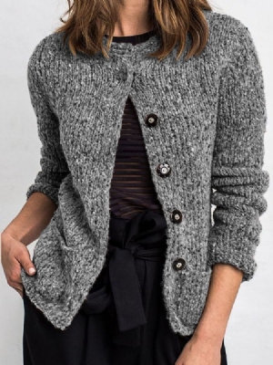 Pull À Manches Longues Et Col Rond Pour Femme