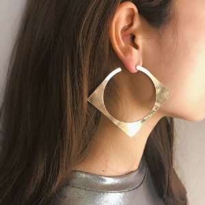 Boucles D'oreilles Fantaisie En Alliage À Placage Électronique