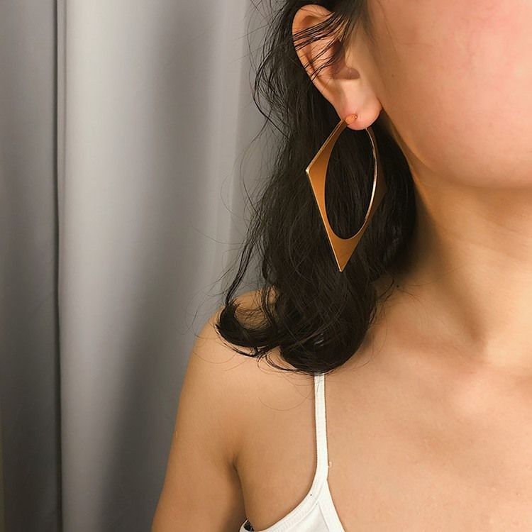 Boucles D'oreilles Fantaisie En Alliage À Placage Électronique