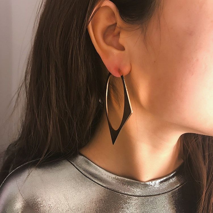 Boucles D'oreilles Fantaisie En Alliage À Placage Électronique