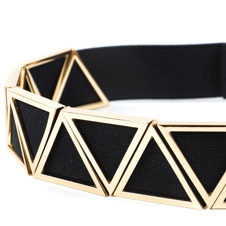 Ceinture En Alliage De Ligne De Mode