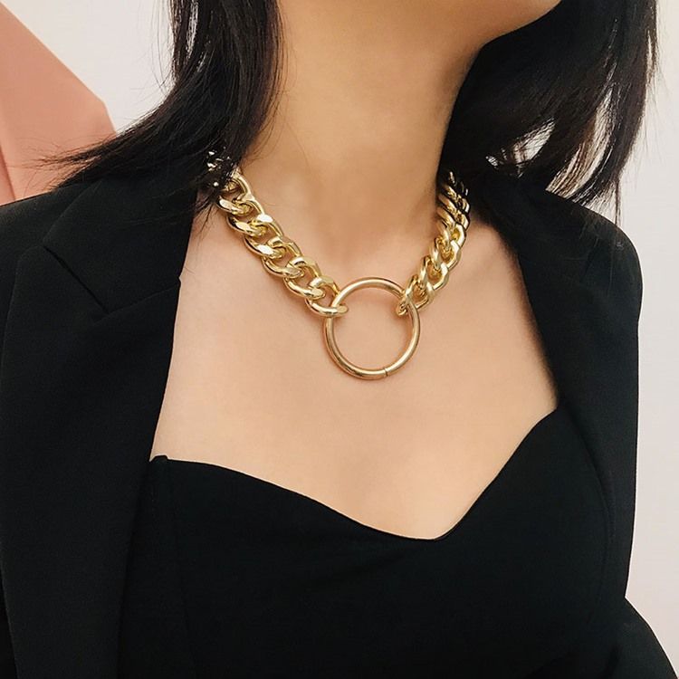 Collier Doré Femme