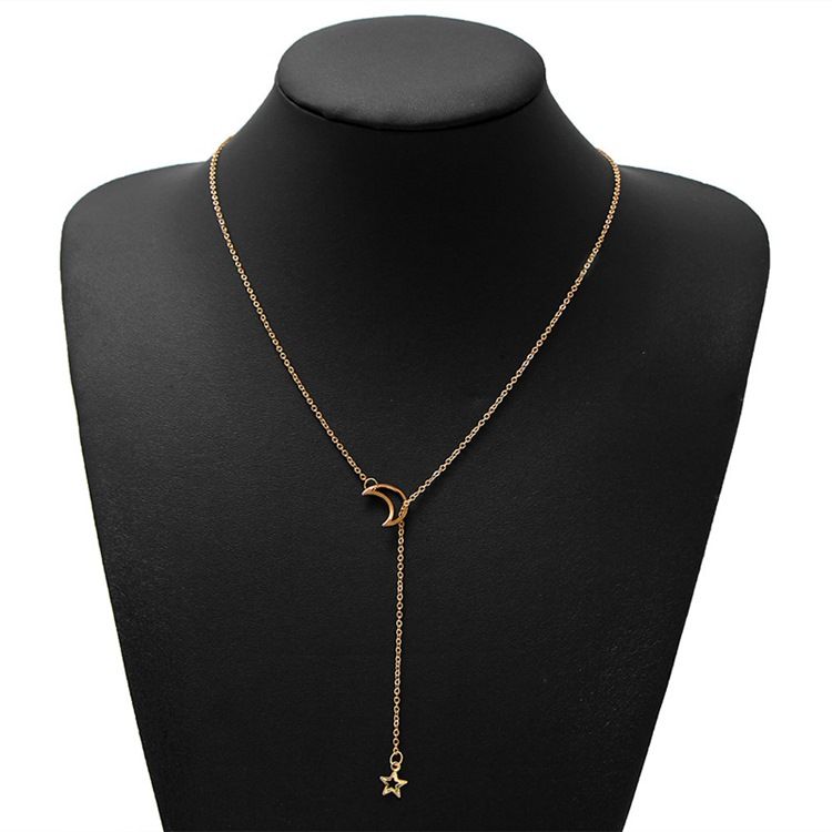 Collier Pendentif Déesse Étoile Lunaire